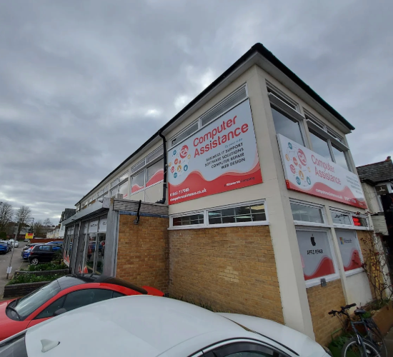 Wiseserve Oxford office exterior – expert IT solutions, computer repair, and web services